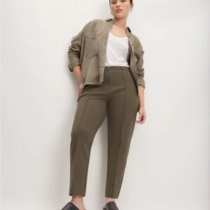 Everlane Dream Pant, olive green, size M